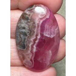 Oval 37x24mm Cobalt Calcite with Dolomite Cabochon 54